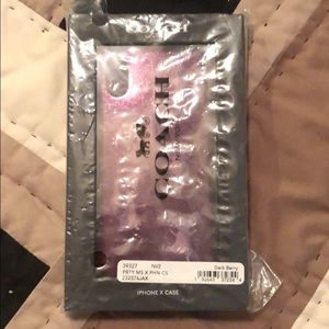 Coach Apple iphone x case only